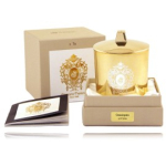 Tiziana Terenzi Cassiopea Scented Candle in Gold Glass l&otilde;hnak&uuml;&uuml;nal - 170 g.