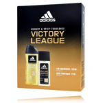 Adidas Victory League komplekt meestele (250 ml. du&scaron;igeel + 75 ml. aromatiseeritud deodorant) - 1 tk.