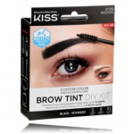Kiss Brow Tint Diy kulmude hoolduskomplekt - Black