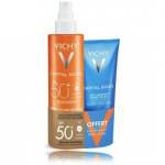 Vichy Capital Soleil p&auml;ikesekaitsekomplekt (kreem 200 ml + piim 100 ml) - 1 tk.
