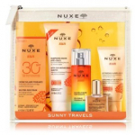 Nuxe Sun Sunny Travels komplekt (50 ml p&auml;ikesekaitsekreem + 100 ml &scaron;ampoon/du&scaron;igeel + 50 ml kreem + 10 ml &otilde;li + 30 ml sprei) - Komplekt