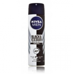 Nivea Men Invisible Black & White Original sprei-antiperspirant meestele - 150 ml.