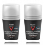 Vichy Homme Deo Antiperspirant Roll-on Sensitive rullantiperspirant meestele - 2 x 50 ml.