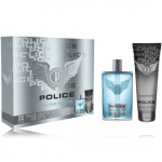 Police Silver Allure komplekt meestele (EDT 100 ml + du&scaron;igeel 100 ml) - 1 tk.