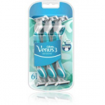 Gillette Venus 3 Sensitive  naiste &uuml;hekordsed raseerijad - 6 tk.