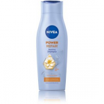 Nivea Power Repair taastav &scaron;ampoon skvalaani seerumiga kahjustatud, kuivadele ja rabedatele juustele - 400 ml.