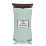 WoodWick Sagewood & Seagrass l&otilde;hnak&uuml;&uuml;nal - 609,5 g.