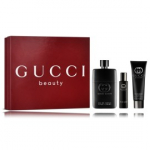 Gucci Guilty Pour Homme komplekt meestele (90 ml EDP + 50 ml du&scaron;igeel + 15 ml EDP) - 1 tk.