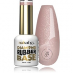 Clavier Nailsology Diamond Ruber Base nagų lako bazė - DB07 Lady Elegance