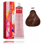 Wella Professionals Color Touch professionaalne juuksev&auml;rv - 4/57 Medium Brown/Red-Violet Brown