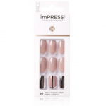 KISS imPRESS color Press-On Manicure Medium Cloudy kunstk&uuml;&uuml;ned - 30 vnt.