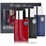 Alfa Romeo parf&uuml;&uuml;mikomplekt meestele (Blue EDT 40ml + Black EDT 40ml + Red EDT 40ml) - 1 tk.