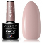 Claresa Soak Off UV / LED Color Nude kauap&uuml;siv h&uuml;briid k&uuml;&uuml;nelakk - Nude 110