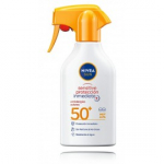 Nivea Sun Sensitive Protection Spray 50+ p&auml;ikesekaitsesprei tundlikule nahale - 270 ml.