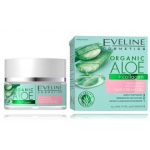 Eveline Organic Aloe + Collagen 3in1 niisutav ja rahustav kreem-geel k&otilde;ikidele nahat&uuml;&uuml;pidele - 50 ml.