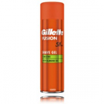 Gillette Fusion Shave Gel Sensitiv Almond Oil raseerimisgeel tundlikule nahale - 200 ml.
