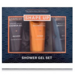 XPel Shape Up Shower Gel Set D&aacute;rkov&aacute; sada du&scaron;igeeli komplekt meestele (3 tk x 100ml + pesuk&auml;sn) - 1 tk.
