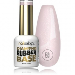 Clavier Nailsology Diamond Ruber Base nagų lako bazė - DB08 Pearly Bride