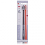 Swissdent Colours Gentle Extra-Soft Toothbrushes eriti &otilde;rnad hambaharjad 3 tk. - Black, Orange, White