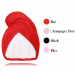 Glov Double-Sided Satin Hair Towel Wrap kahepoolne juukseturban - Black