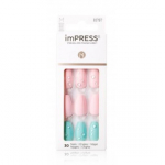 KISS imPRESS color Press-On Manicure Medium Dew Drop kunstk&uuml;&uuml;ned - 30 vnt.