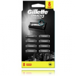 Gillette Mach3 Charcoal raseerimispead - 8 vnt.