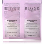 Inebrya BLONDesse Blonde Miracle komplekt (&scaron;ampoon 15 ml. + juuksemask 15 ml.) - 1 vnt.