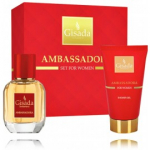 Gisada Ambassador Women komplekt naistele (50 ml EDP + 100 ml du&scaron;igeel) - Komplekt