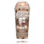 HiSkin Coffee Body Set kehakomplekt (100 ml du&scaron;igeel + 100 ml kehapalsam + k&auml;sn + 15 g vannipomm) - Komplekt