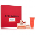 Salvatore Ferragamo Signorina Unica rinkinys moterims (100 ml. EDP + 5 ml. EDP + 50 ml. kūno losjonas) - Komplekt