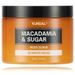 Kundal Macadamia & Sugar Body Scrub Pink Grapefruit kūno &scaron;veitiklis su cukrumi - 550 g.