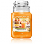 Yankee Candle Farm Fresh Peach aroomik&uuml;&uuml;nal - 623 g.