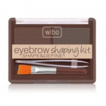 Wibo Shape&Define Eyebrow Shaping Kit kulmude kujundamise komplekt 1 tk. - Dark