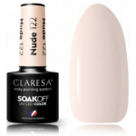 Claresa Soak Off UV / LED Color Nude kauap&uuml;siv h&uuml;briid k&uuml;&uuml;nelakk - Nude 122