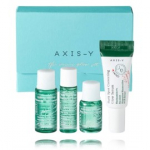 AXIS-Y Mini Glow Set n&auml;okomplekt (8 ml puhastusvahend + 5 ml toonik + 5 ml seerum + 5 ml seerum) - Komplekt