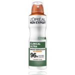 L'oreal Clinical Ultra De-Transpirant pihustatav antiperspirant meestele - 150 ml.