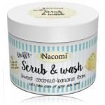 NACOMI Fluffy Scrub & Wash kehakoorija ja pesuvahend - Coconut Banana 180 ml.