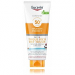 Eucerin Sensitive Protect Kids Dry Touch Sun Gel-Cream SPF50+ p&auml;ikesekaitsekreem lastele - 400 ml.