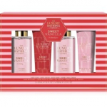 The Luxury Bathing Company Vanilla & Almond kehakomplekt (vannivaht 100 ml + geel 100 ml + k&auml;tekreem 50 ml + kehakreem 50 ml) - 1 tk.