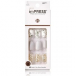 Kiss ImPRESS Knock Out Nails liimitavad kunstk&uuml;&uuml;ned - 30 vnt.
