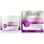 Eveline Retinol Regenerating 5% Cream-Ampoule taastav &ouml;&ouml;kreem - 50 ml.