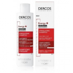 Vichy Dercos Energy+ Stimulating Shampoo &scaron;ampoon juuste v&auml;ljalangemise vastu - 200 ml.