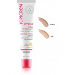 Topicrem HYDRA+ Radiance Tinted Cream SPF50 niisutav ja s&auml;ra andev toonitud n&auml;okreem - Light