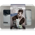 Vivaco Gentleman Silver Set komplekt meestele (50 ml EDP + n&auml;okreem 100 ml + du&scaron;igeel 200 ml + &scaron;vamm) - 1 tk.