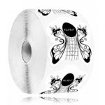 Neonail Studioline Nail Forms Butterfly k&uuml;&uuml;nepikendusvormid 100 tk - 100 tk.