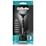 Gillette Mach3 Charcoal raseerija ja 6 vahetatavat tera - 1 tk.