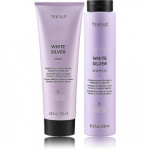 Lakme Teknia White Silver Pack juuksehoolduskomplekt (mask 250 ml + &scaron;ampoon 300 ml) - 1 tk.