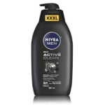 Nivea Men Active Clean Shower Gel du&scaron;igeel meestele - 887 ml.