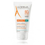 A-Derma Protect AC Mattifying Fluid SPF50+ matistav p&auml;ikese eest kaitsev n&auml;ovedelik - 40 ml.