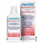 Meridol Mouthwash Chlorhexidin 0,2% suuvesi - 300 ml.